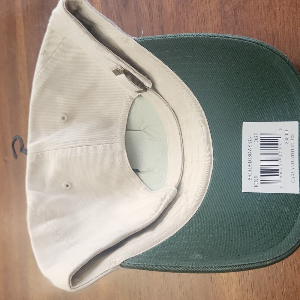47 Brand Green and Tan A's Cap - Picture 5 of 6